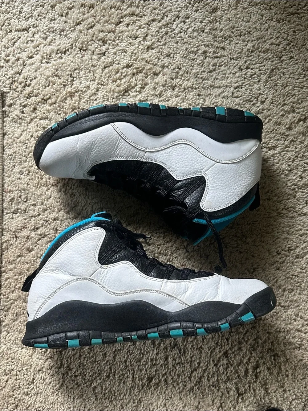 Powder Blue Air Jordan 10’s Retro - Mens 12 (2013)